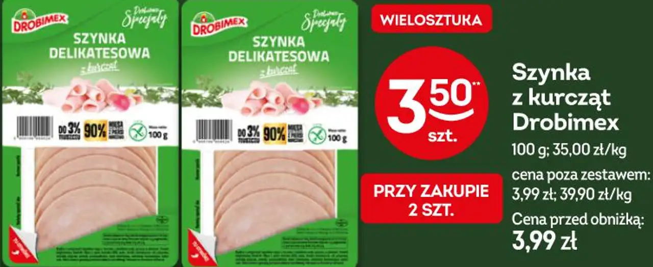 Szynka z kurcząt Drobimex