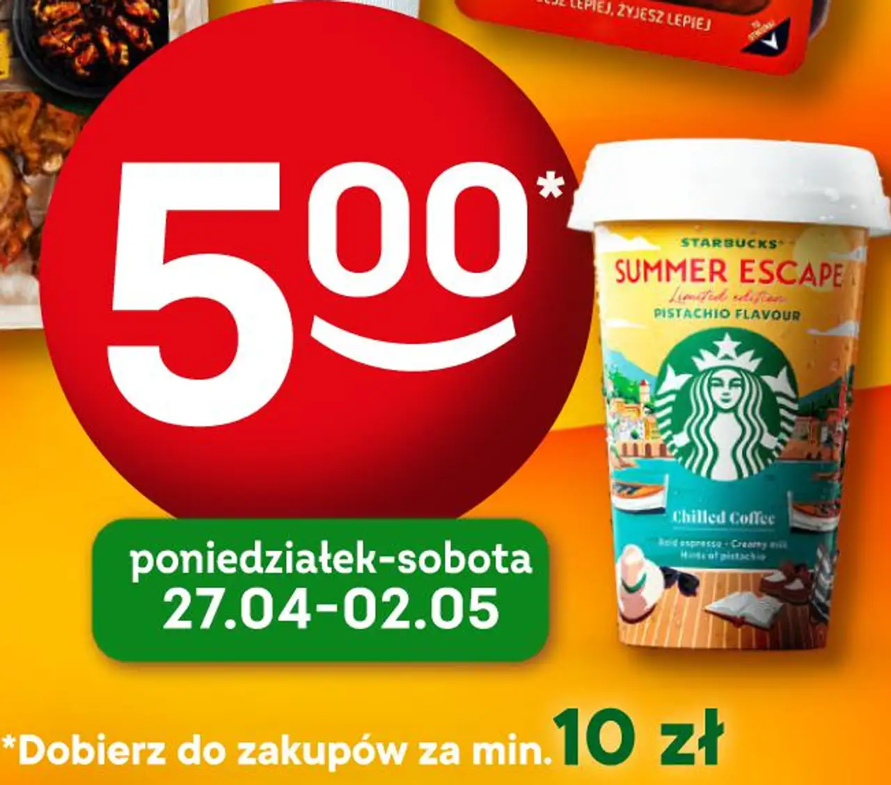 Chilled Coffee Summer Escape Pistachio Flavour Starbucks