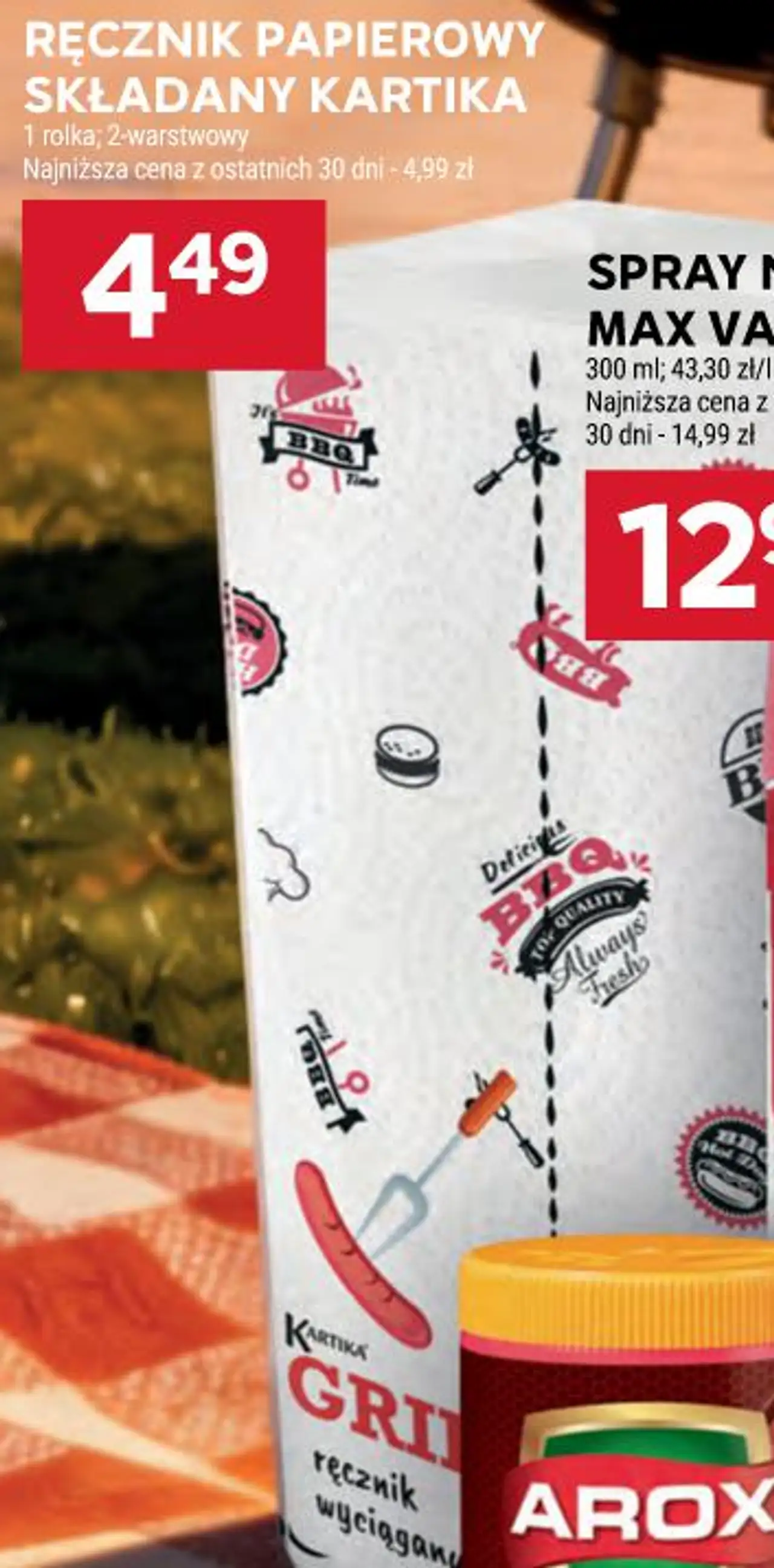 RĘCZNIK PAPIEROWY SKŁADANY KARTIKA 1 rolka ; 2-warstwowy