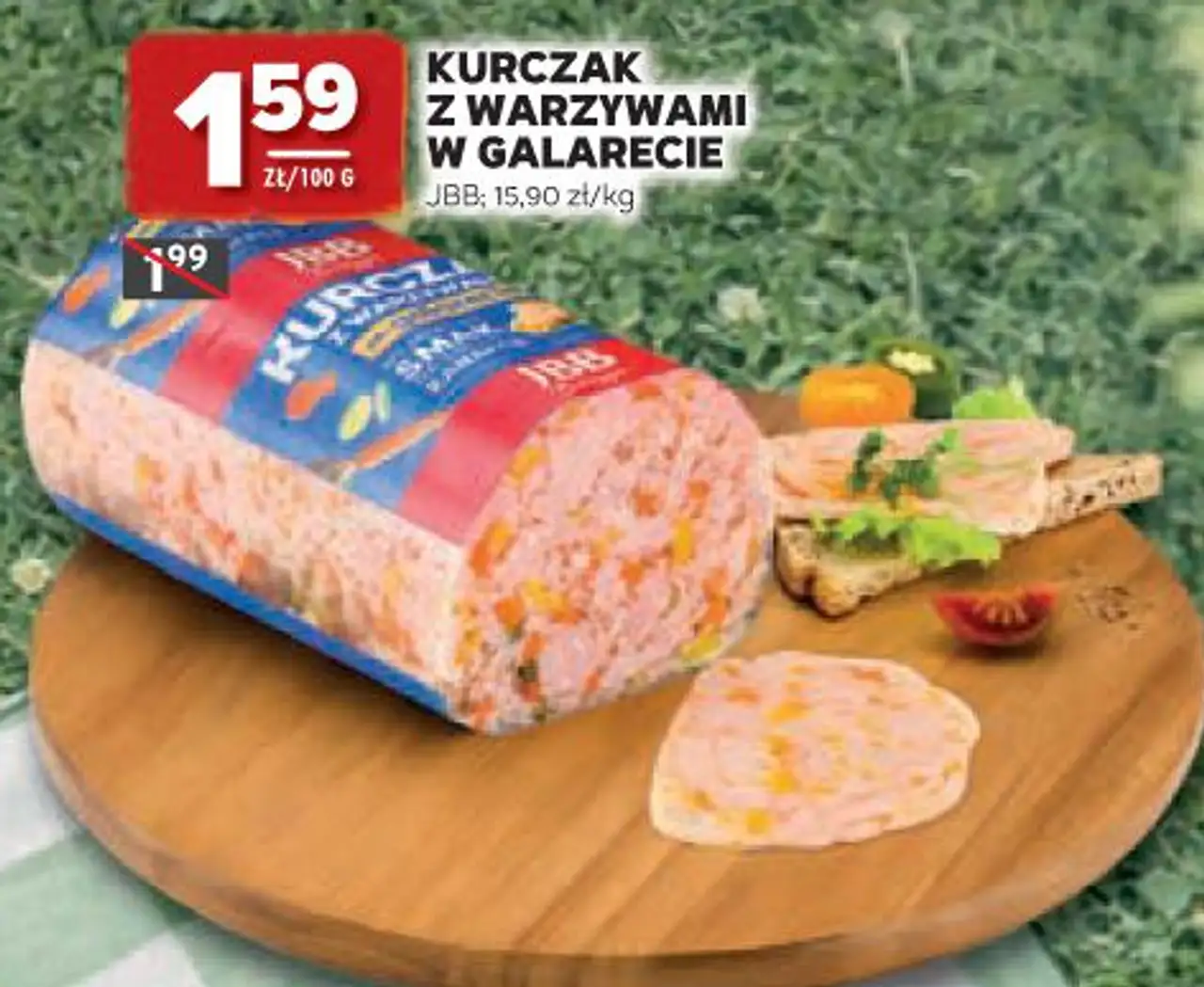 KURCZAK Z WARZYWAMI W GALARECIE JBB