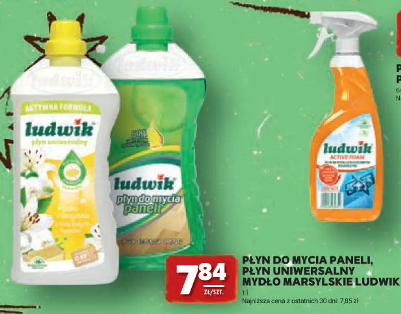 Płyn do mycia paneli, płyn uniwersalny mydło marsylskie ludwik