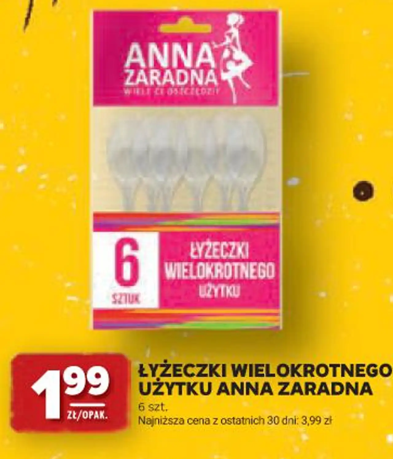 ŁYŻECZKI WIELOKROTNEGO UŻYTKU ANNA ZARADNA