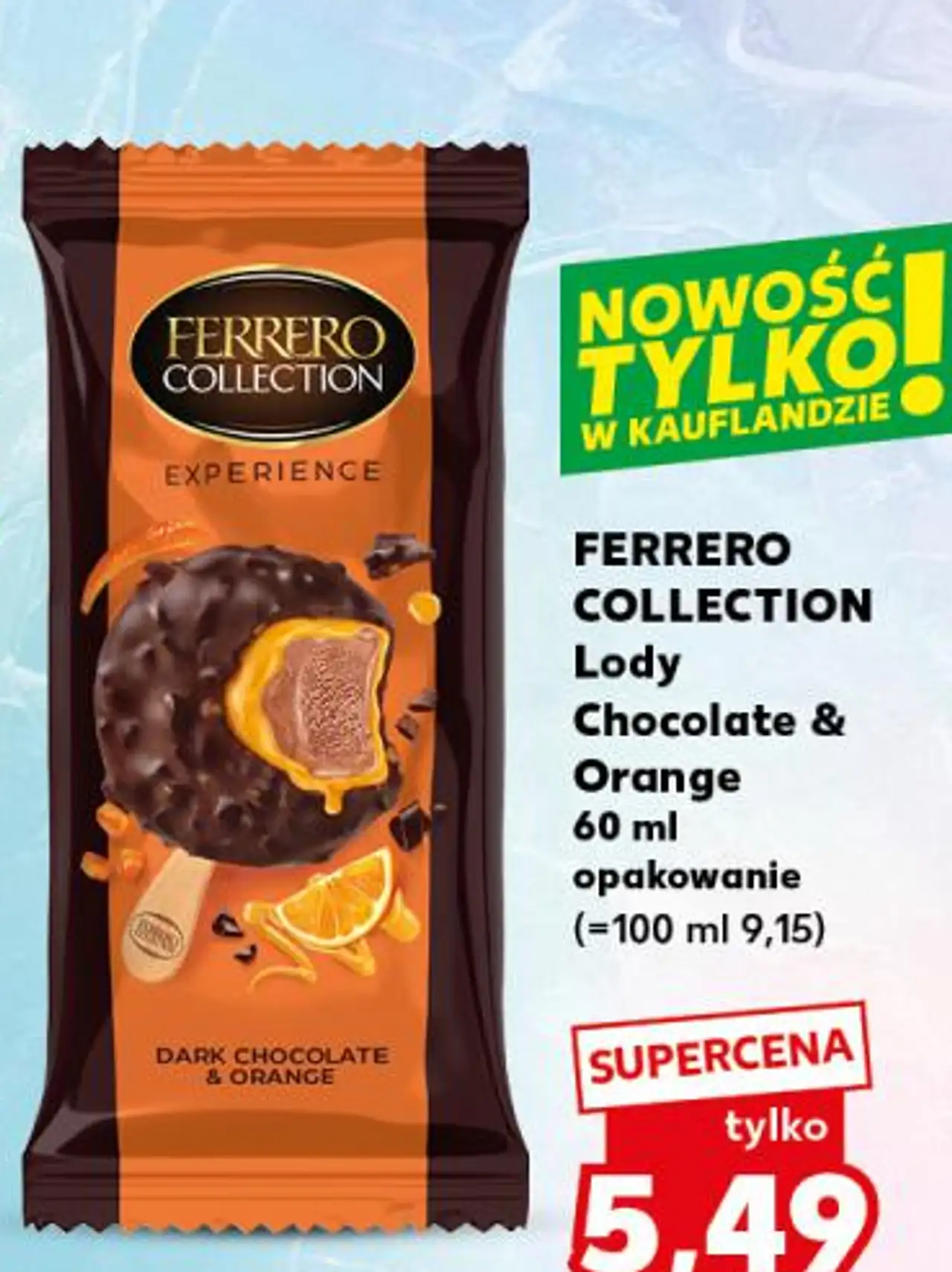 FERRERO COLLECTION Lody Chocolate & Orange 60 ml opakowanie