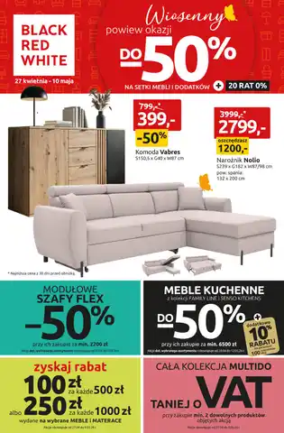 newspaper - Dom i ogród - Black Red White