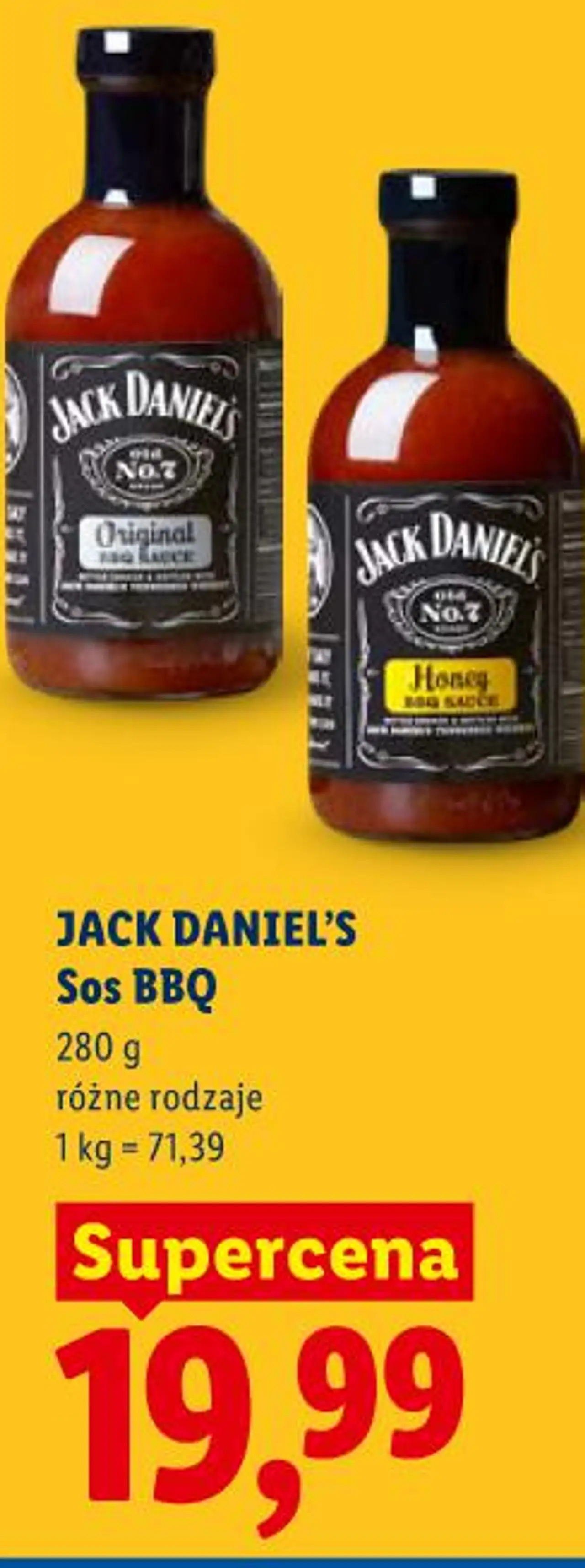 JACK DANIEL'S Sos BBQ
