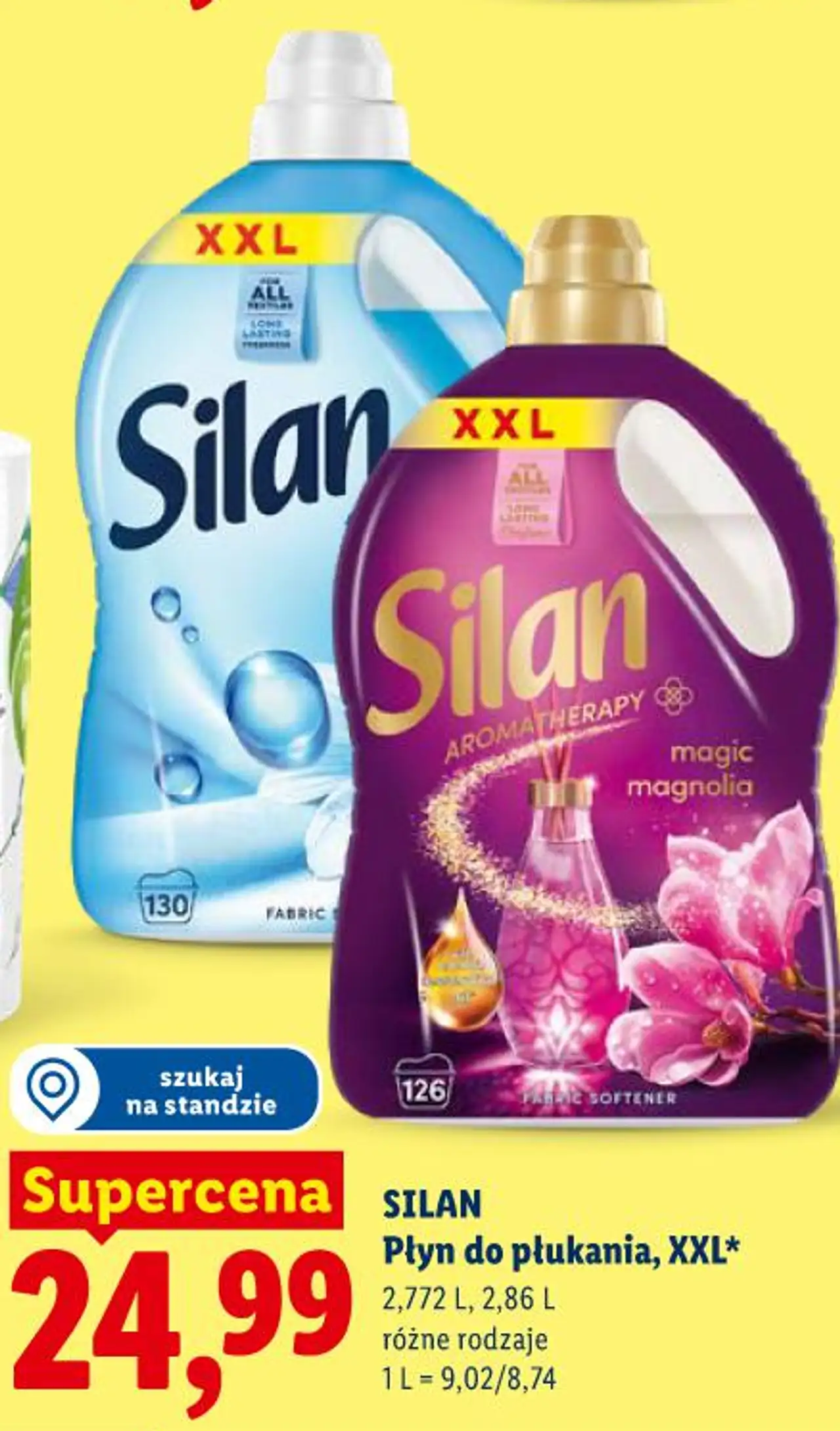 Płyn do płukania, XXL* 2,772 L, 2,86 L różne rodzaje
