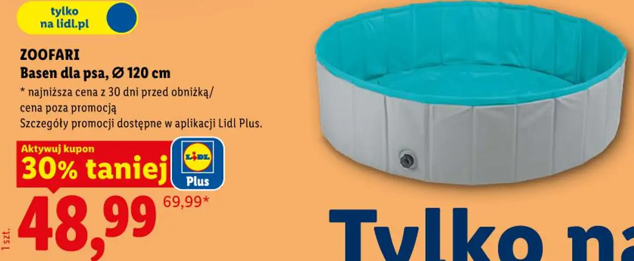 ZOOFARI Basen dla psa, Ø 120 cm