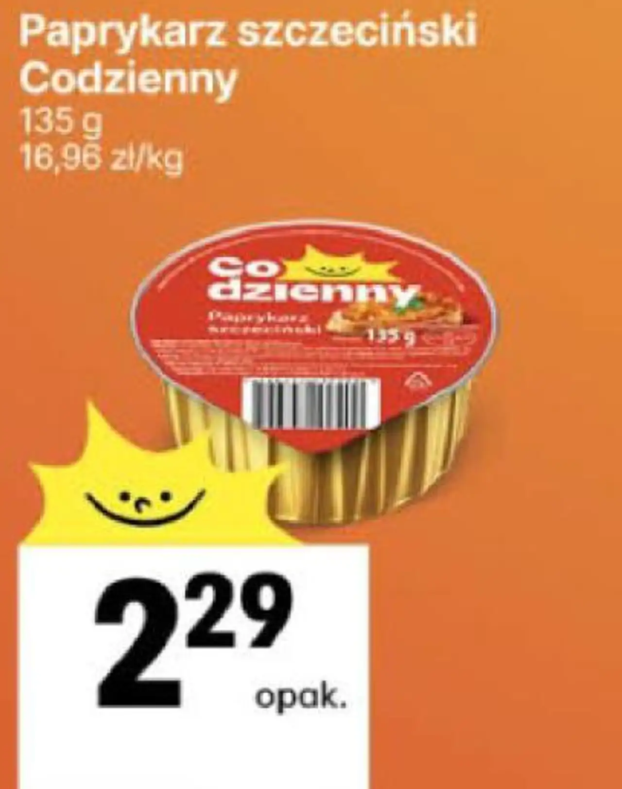 Paprykarz szczeciński Codzienny 135 g