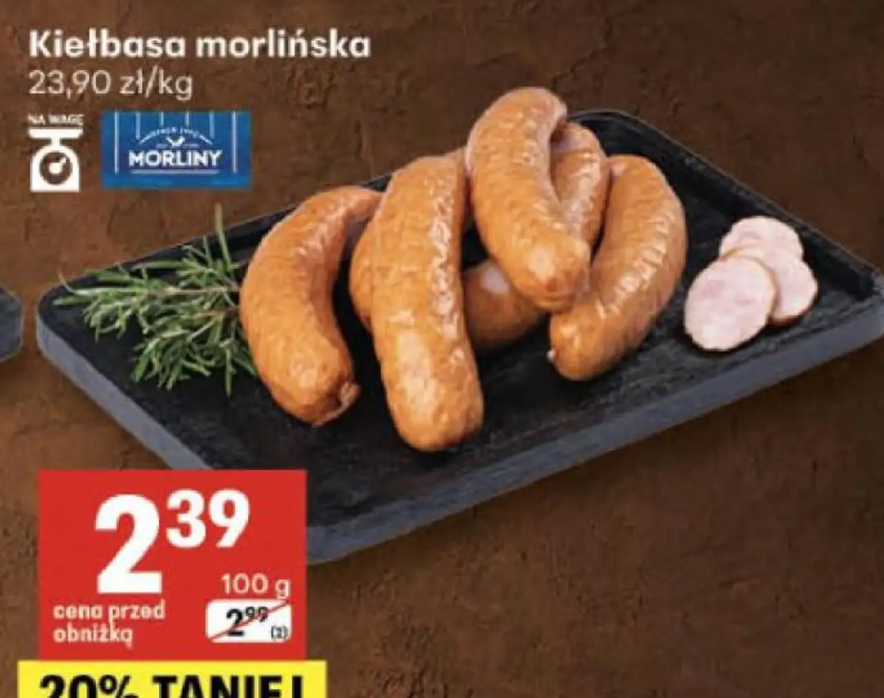 Kiełbasa morlińska MORLINY