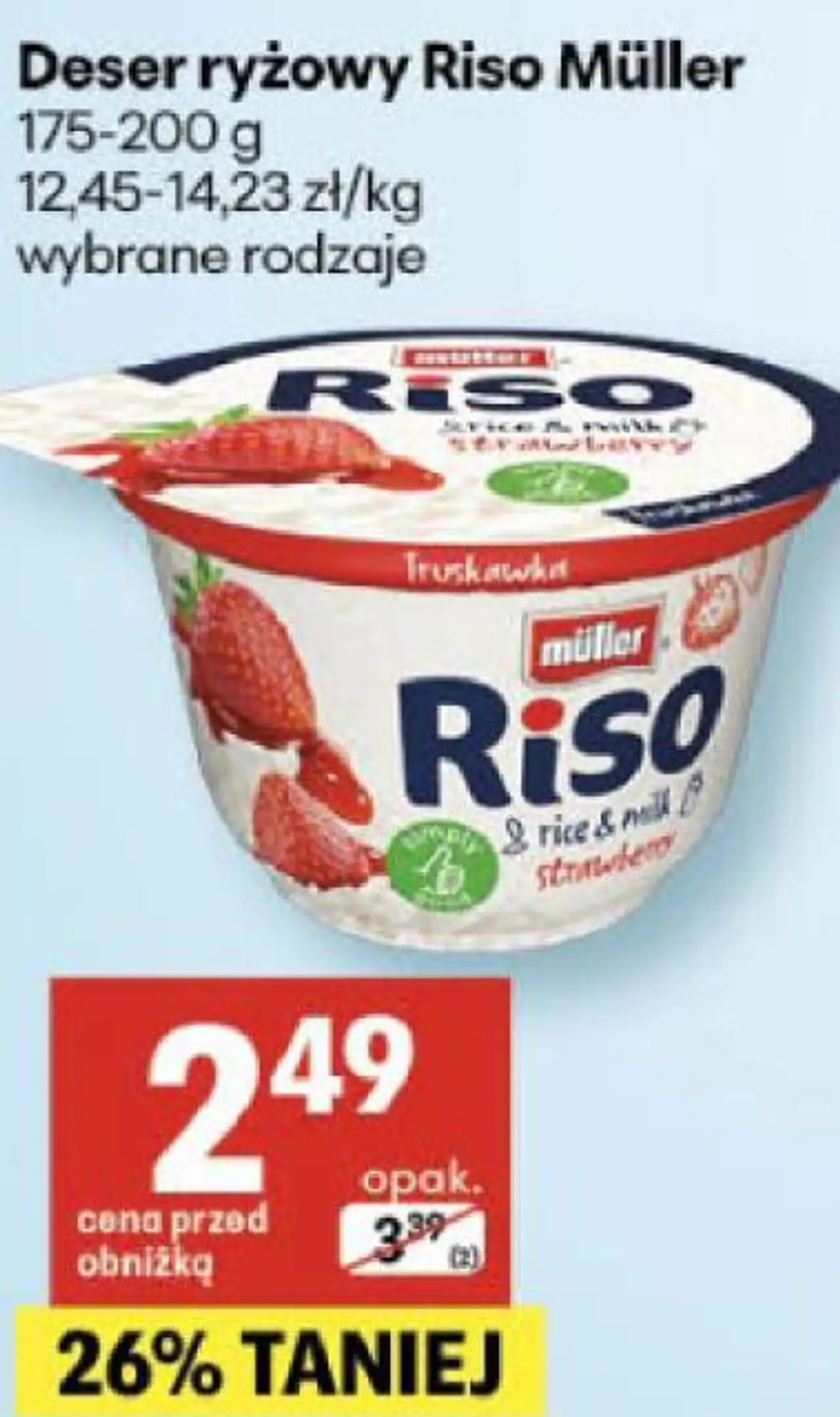 Deser ryżowy Riso Müller