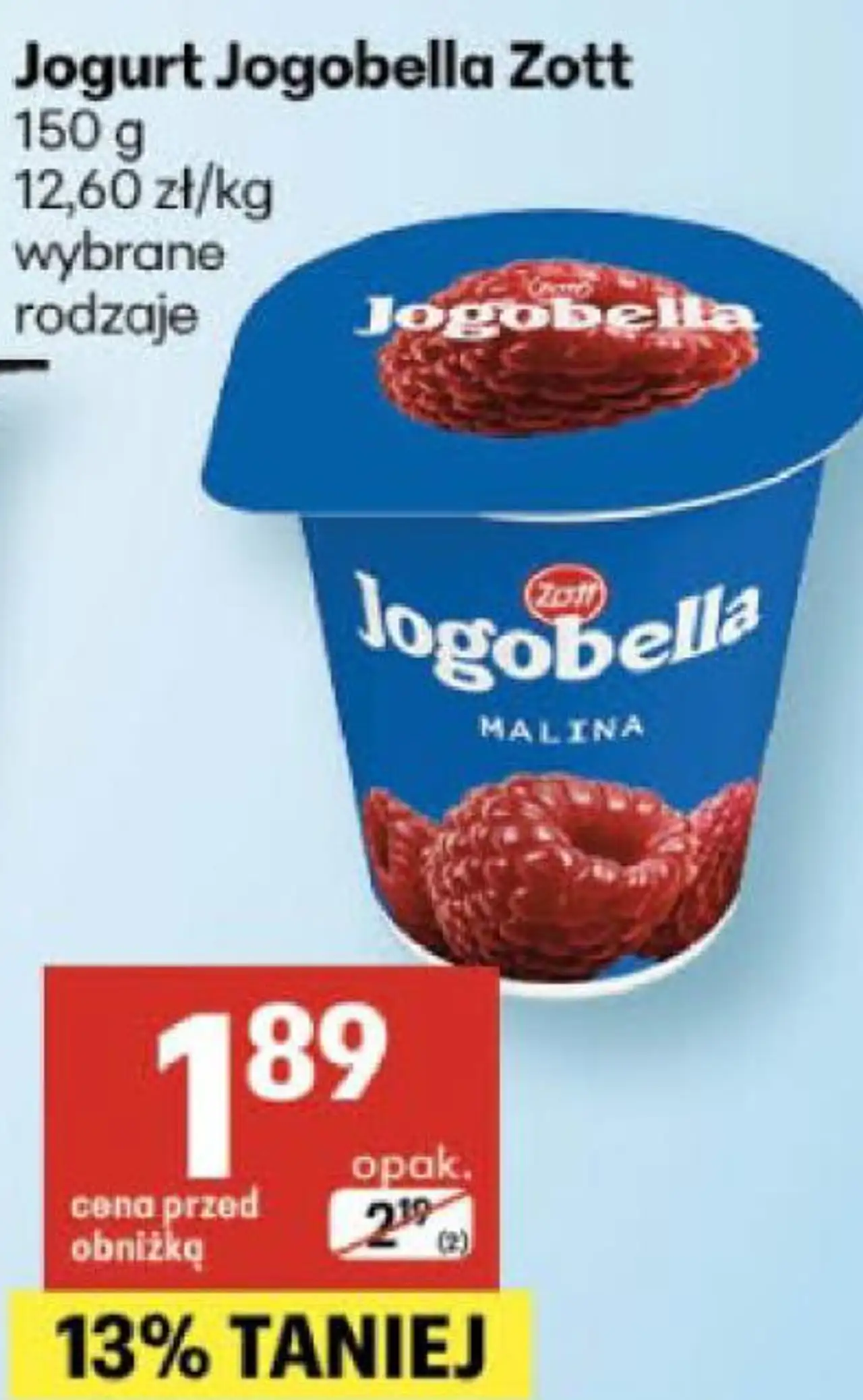 Jogurt Jogobella Zott