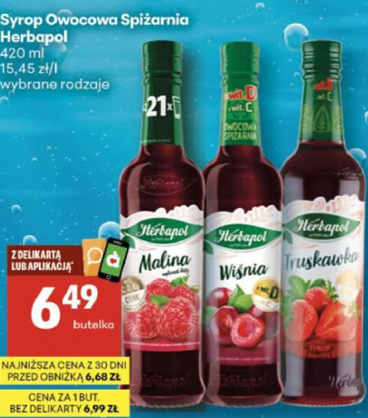 Syrop Owocowa Spiżarnia Herbapol