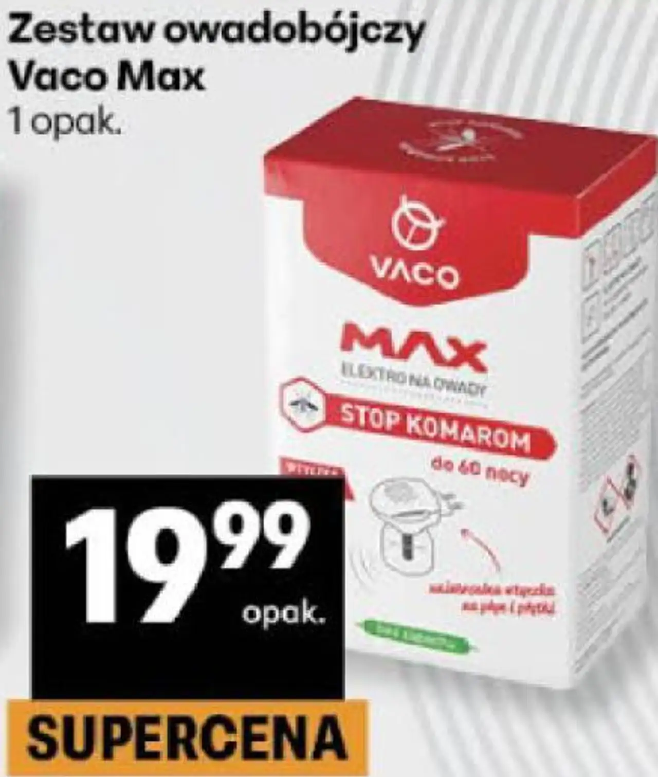 Zestaw owadobójczy Vaco Max