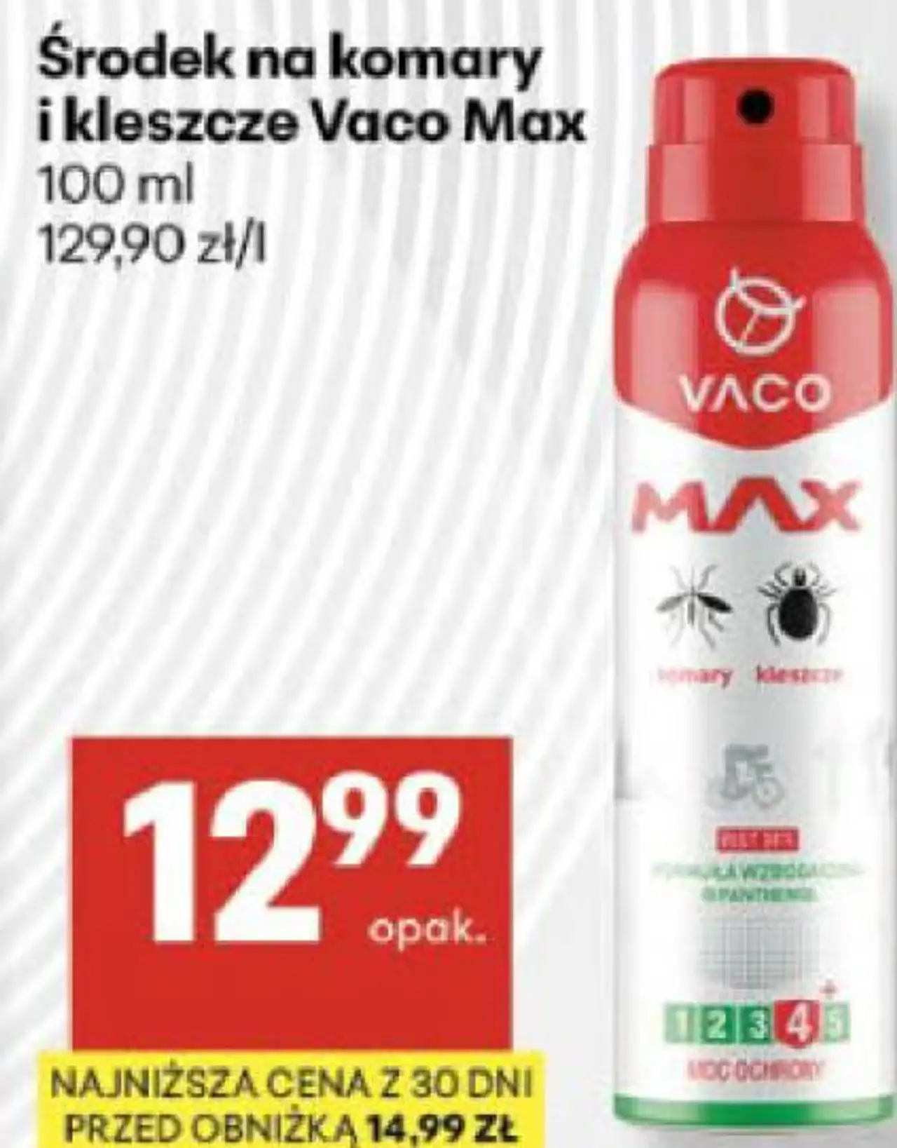 Środek na komary i kleszcze Vaco Max