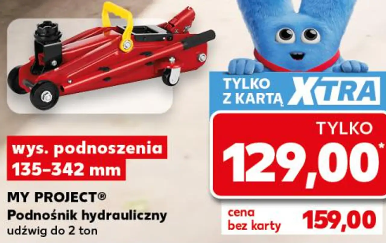 Podnośnik hydrauliczny udźwig do 2 ton