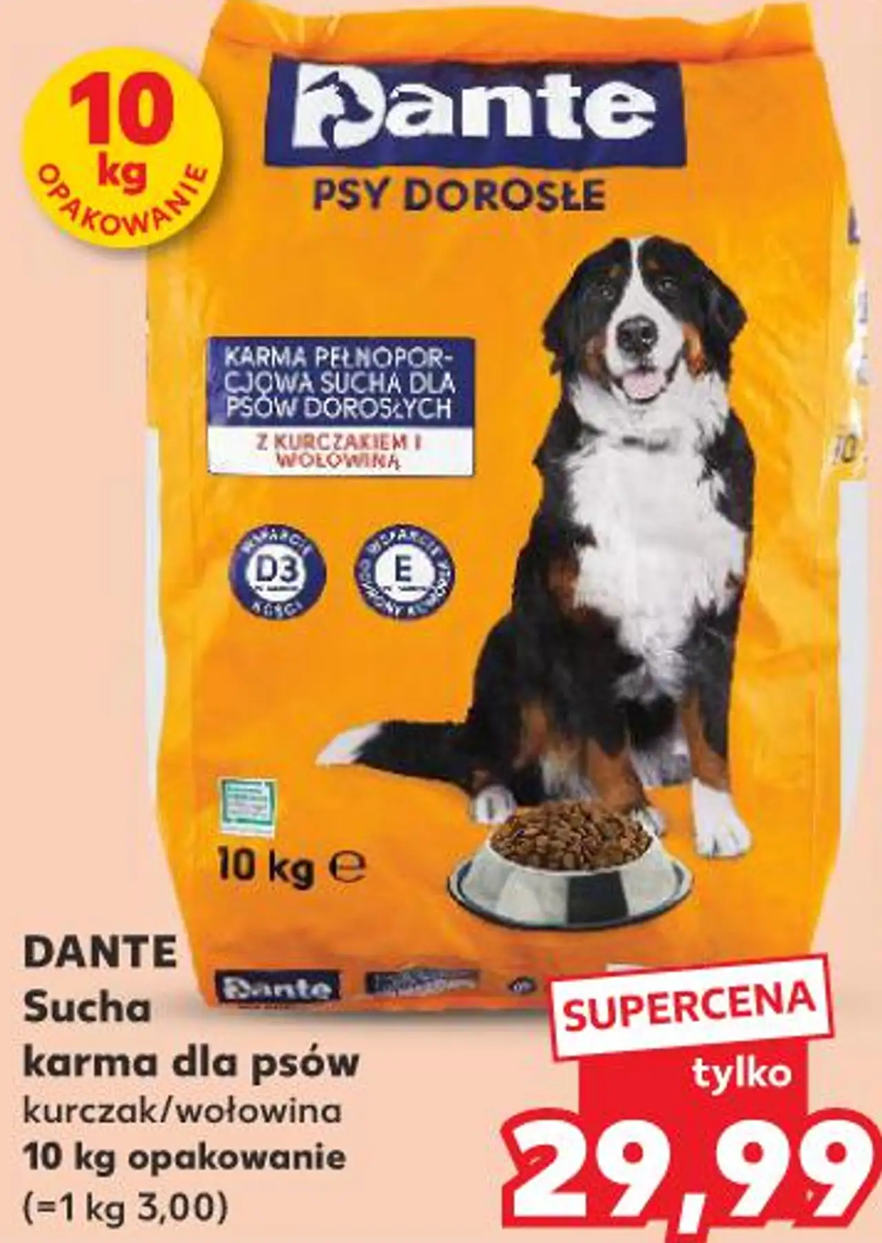 DANTE Sucha karma dla psów