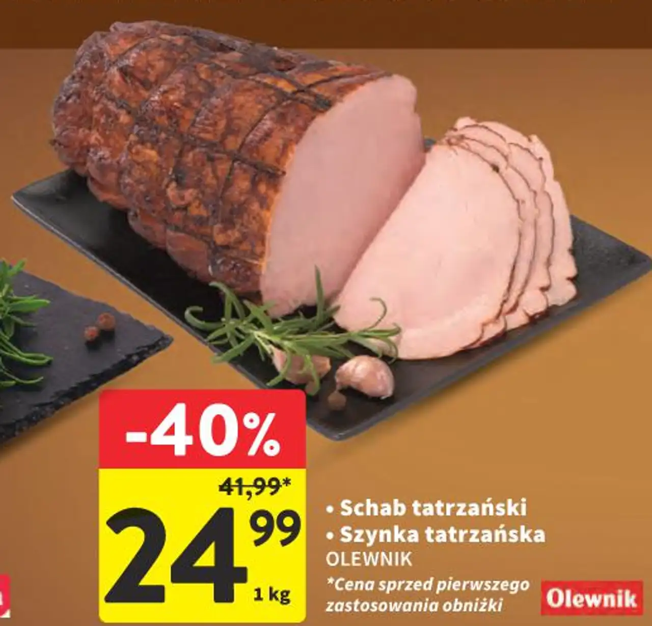 Schab tatrzański lub Szynka tatrzańska OLEWNIK