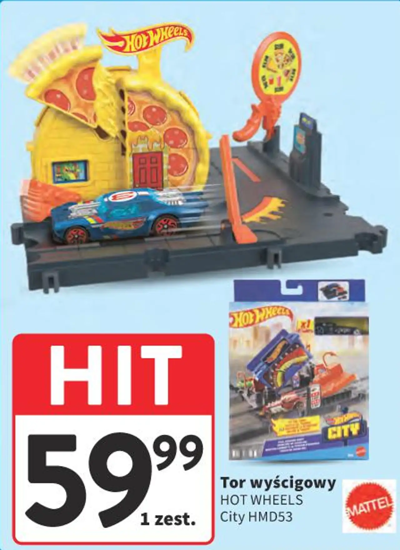 Tor wyścigowy HOT WHEELS City HMD53