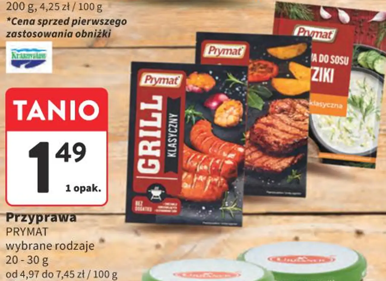 Przyprawa PRYMAT wybrane rodzaje 20 - 30 g
