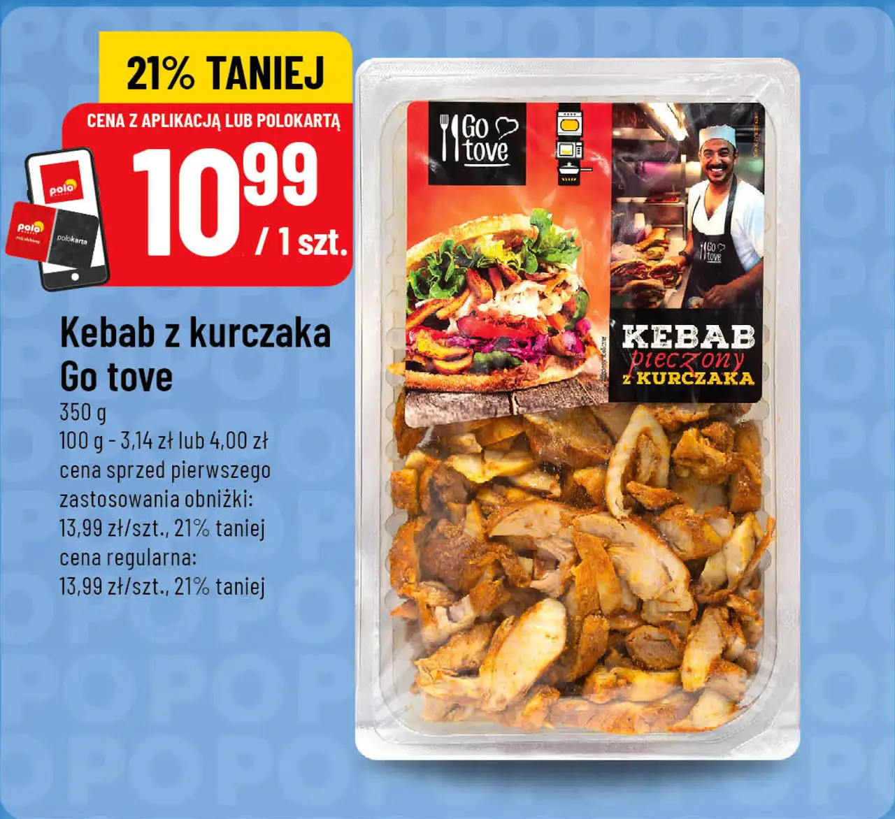 Kebab z kurczaka Go tove