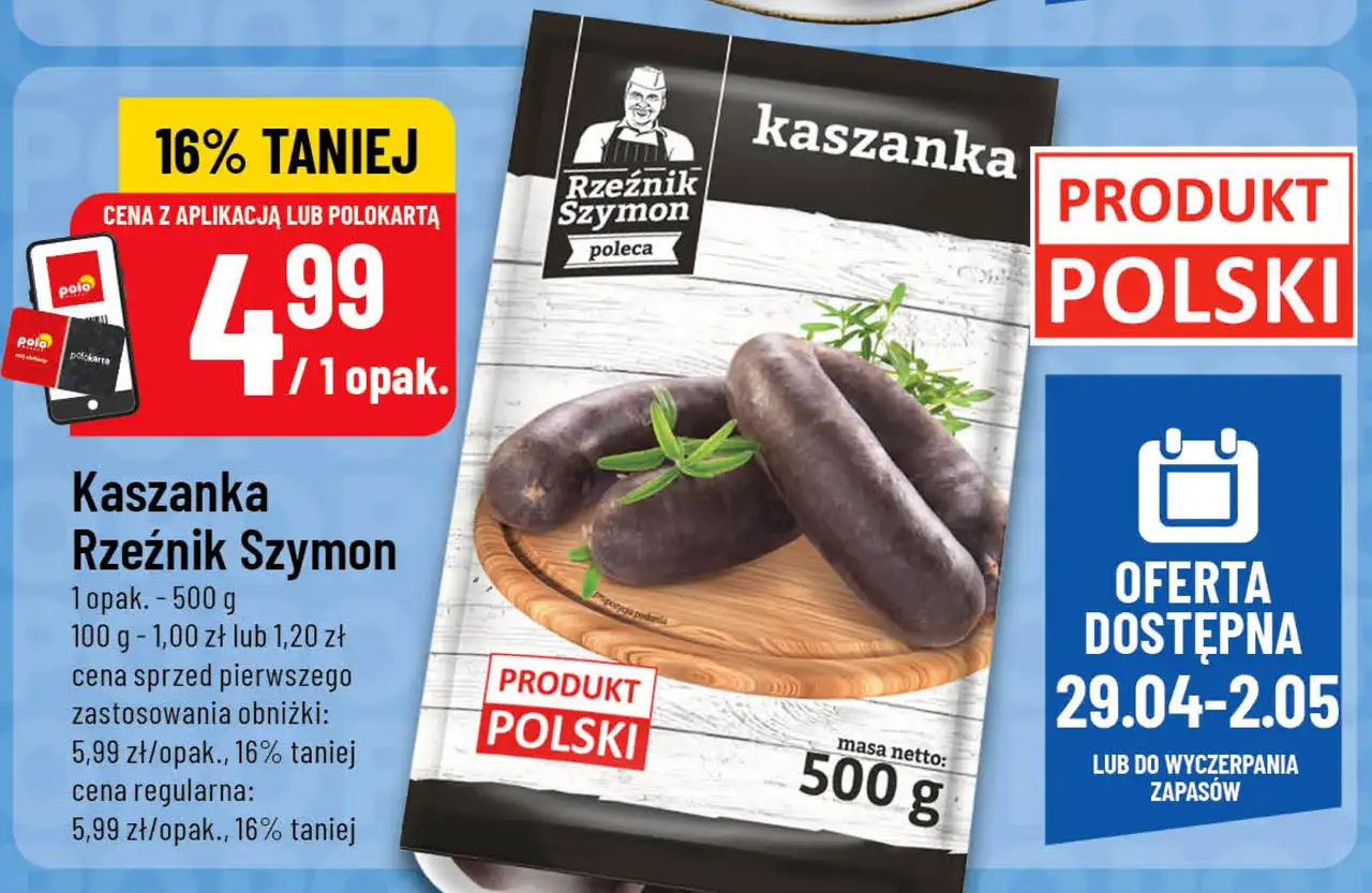 Kaszanka Rzeźnik Szymon