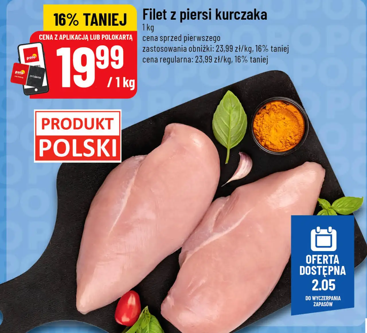 Filet z piersi kurczaka