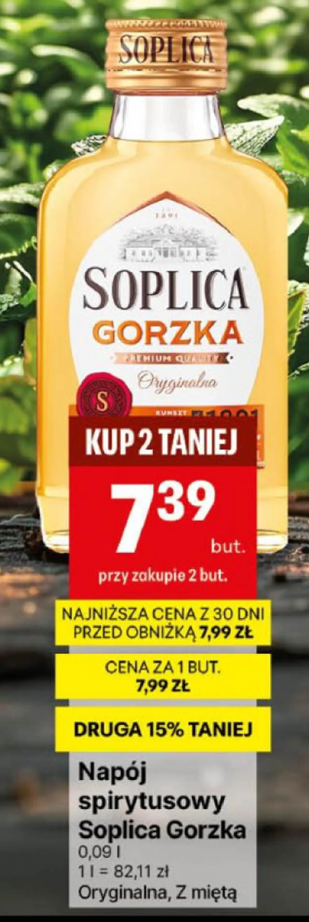 Napój spirytusowy Soplica Gorzka