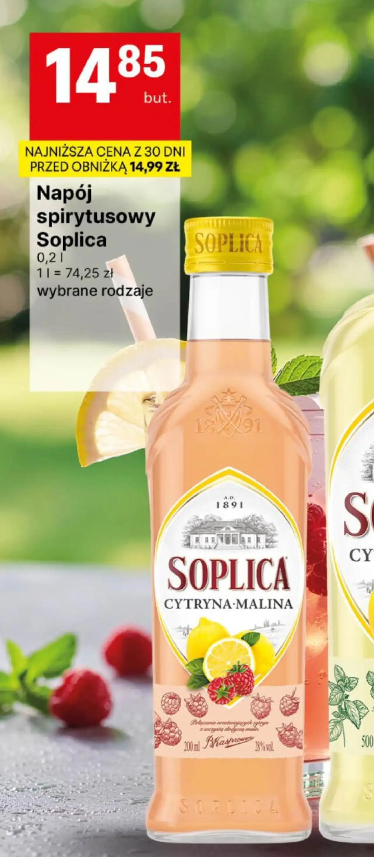 Napój spirytusowy Soplica 0,2 l wybrane rodzaje