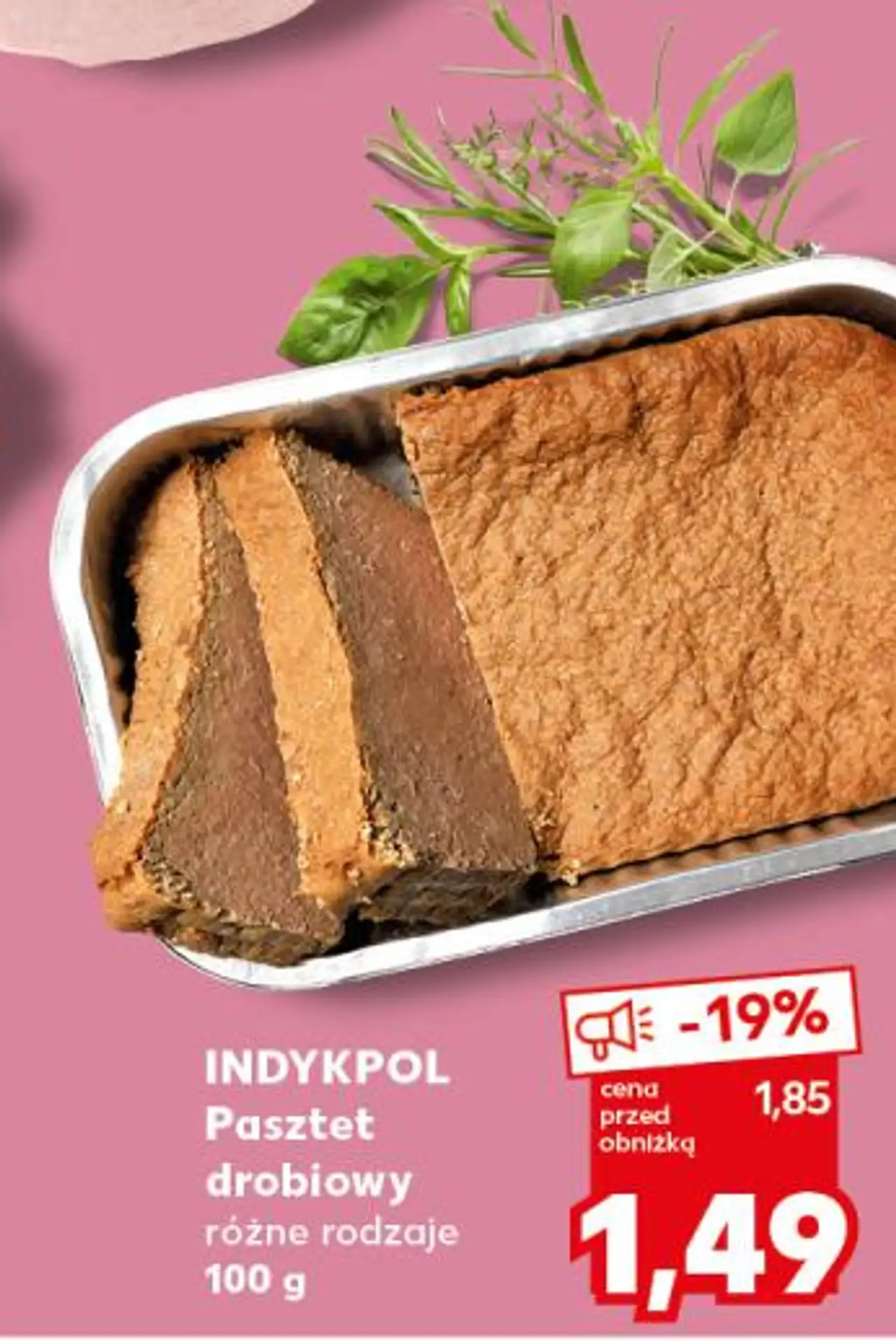 Pasztet drobiowy INDYKPOL