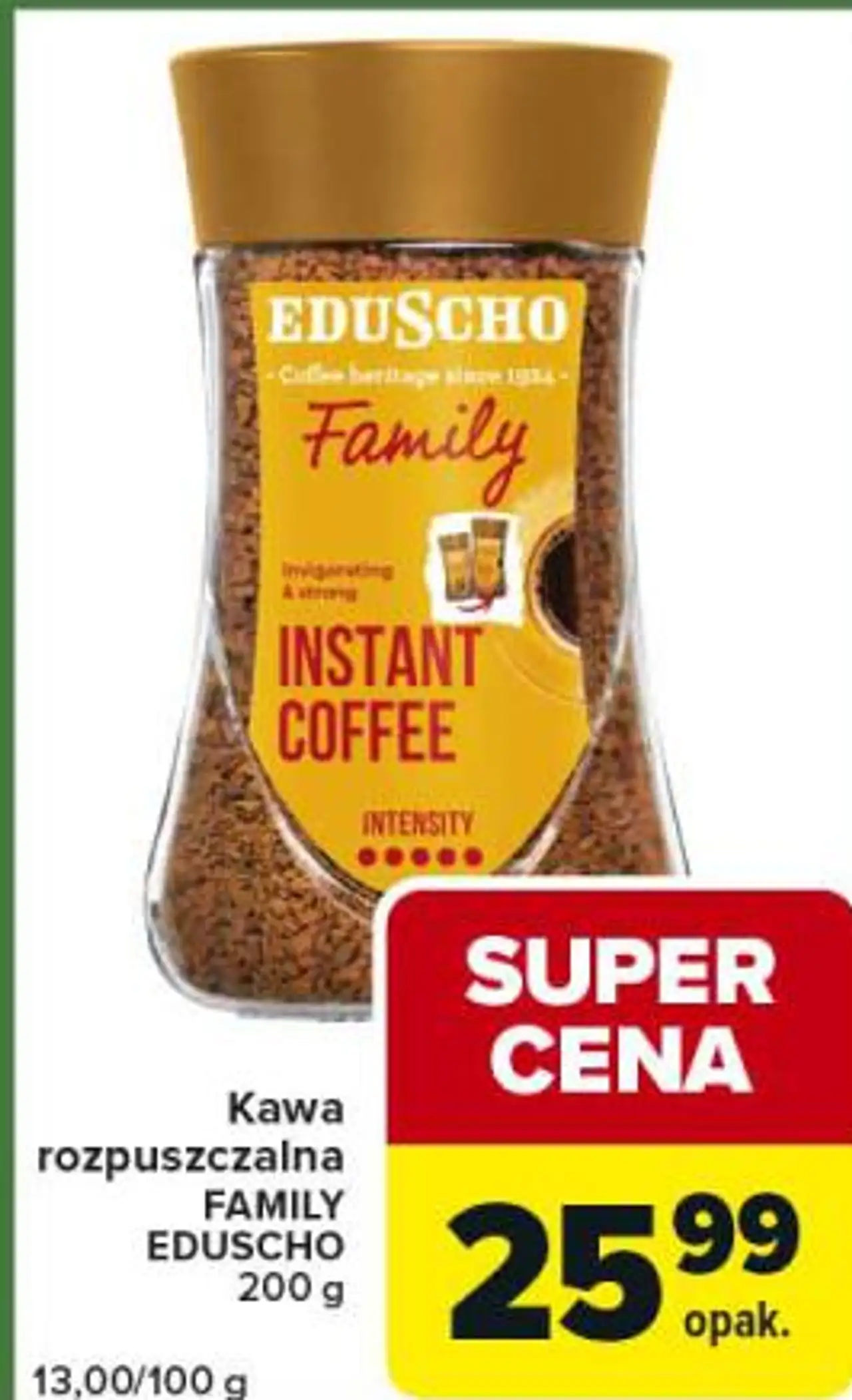Kawa rozpuszczalna FAMILY EDUSCHO 200 g