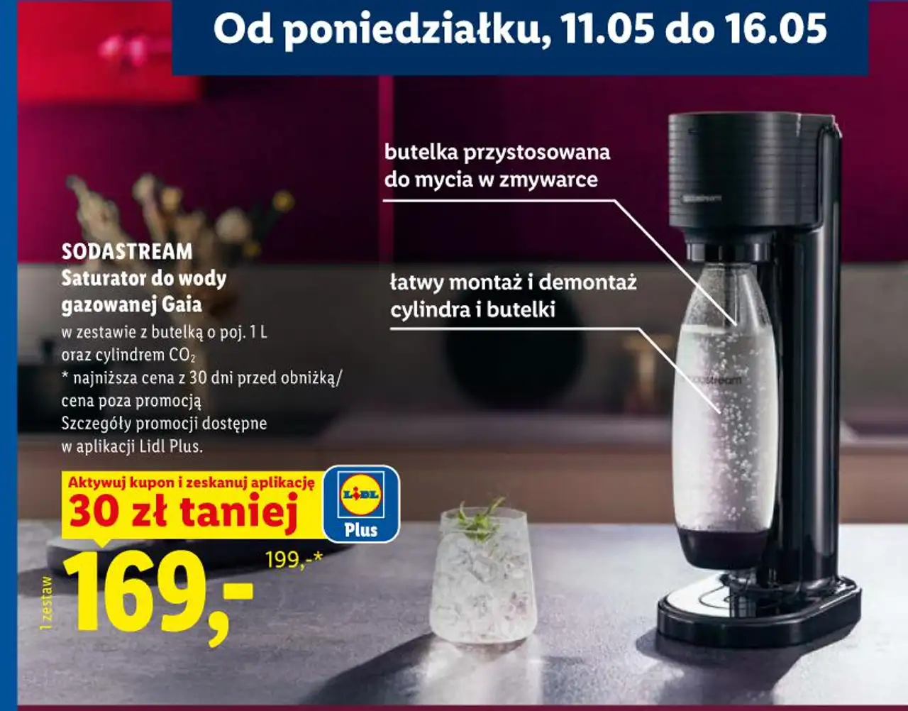 SODASTREAM Saturator do wody gazowanej Gaia