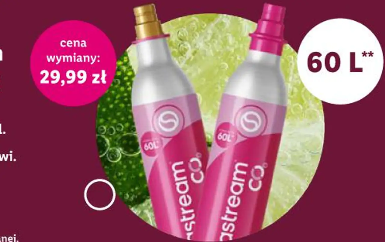 Wymiana cylindrów CO2 Sodastream
