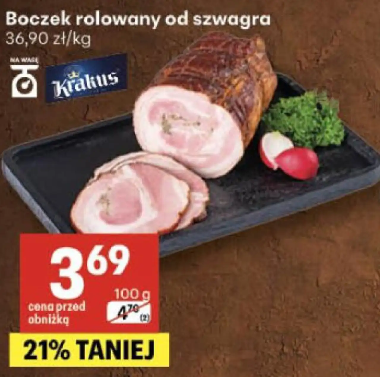 Boczek rolowany od szwagra