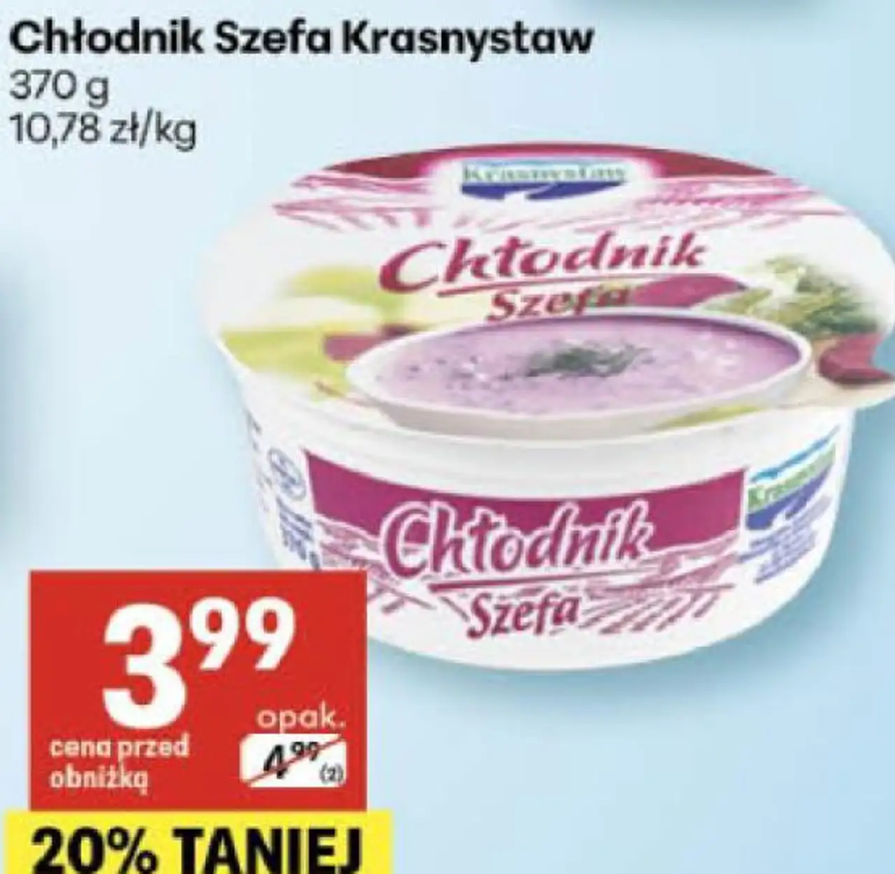 Chłodnik Szefa Krasnystaw