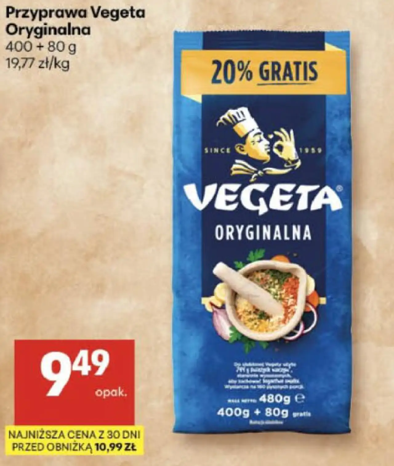 Przyprawa Vegeta Oryginalna