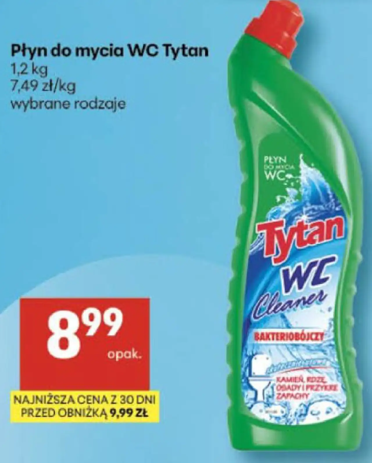 Płyn do mycia WC Tytan 1,2 kg