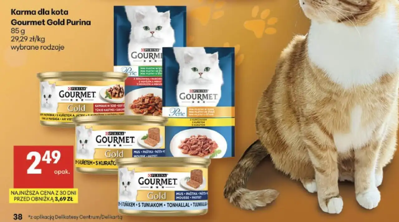 Karma dla kota Gourmet Gold Purina