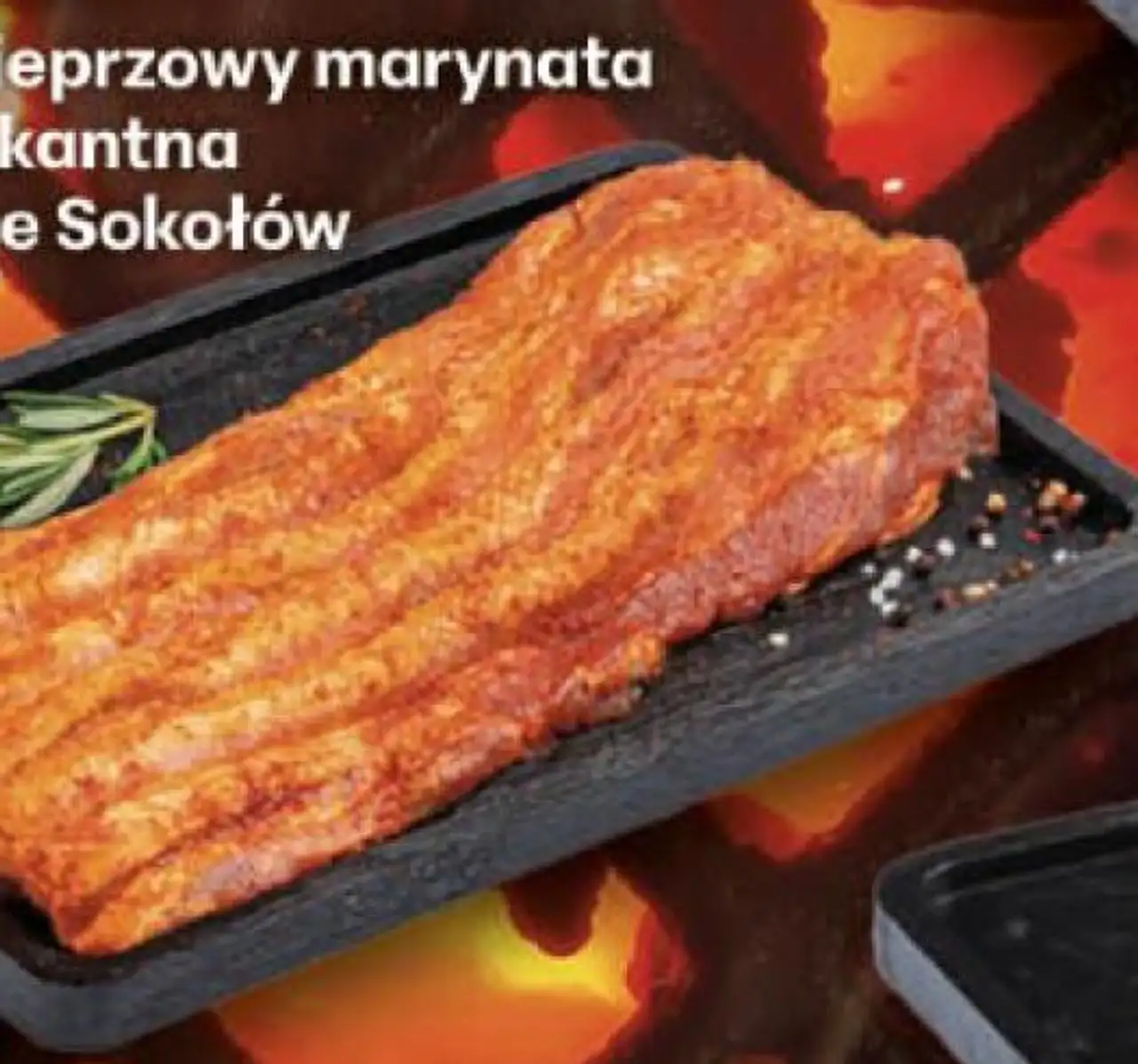 Boczek wieprzowy marynata słodko-pikantna Grill House Sokołów