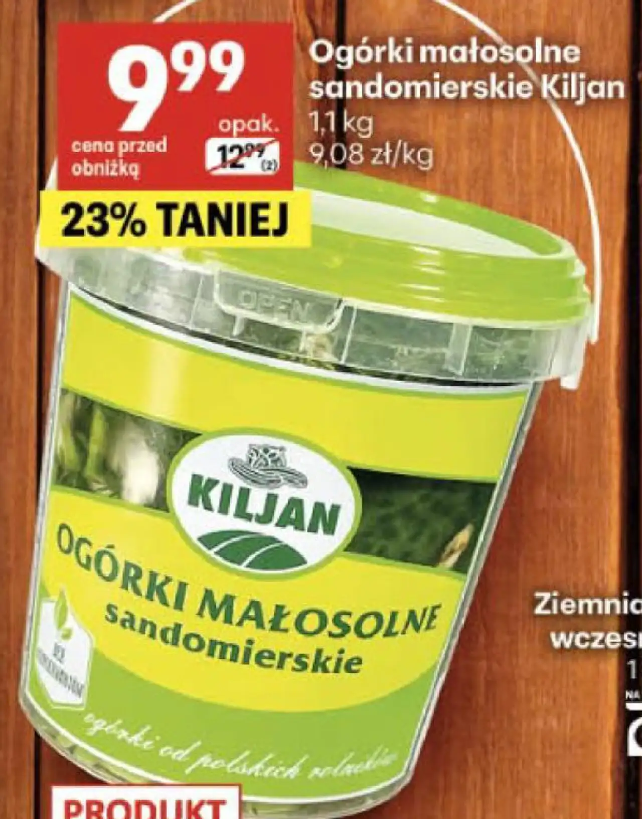 Ogórki małosolne sandomierskie Kiljan
