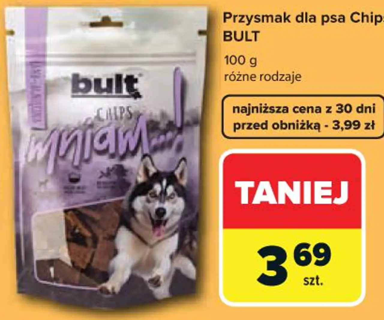 Przysmak dla psa Chipsy BULT