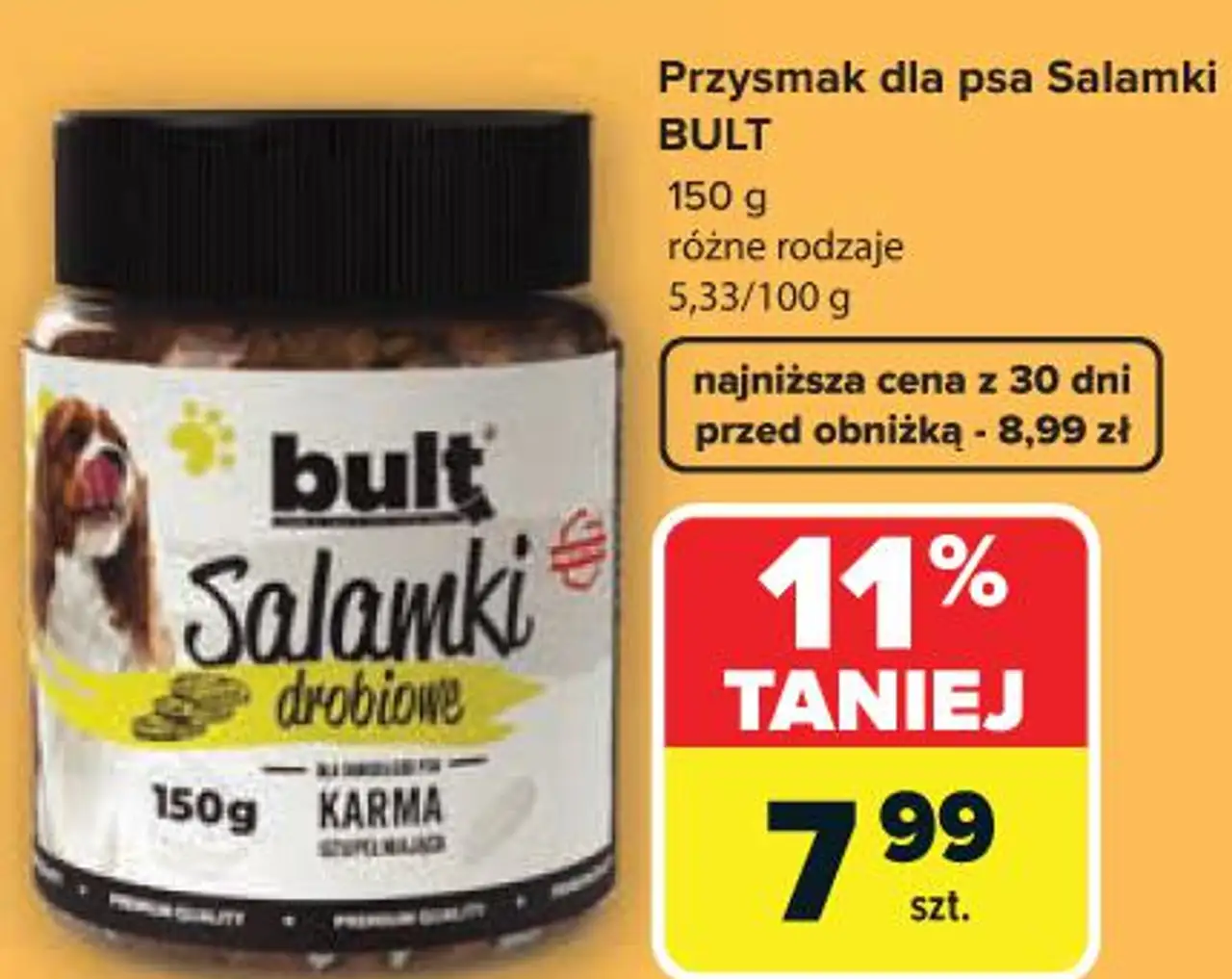 Przysmak dla psa Salamki BULT
