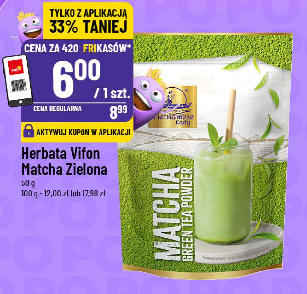 Herbata Vifon Matcha Zielona