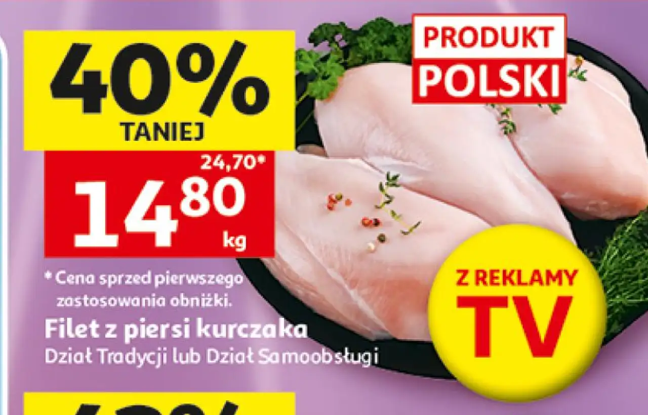 Filet z piersi kurczaka