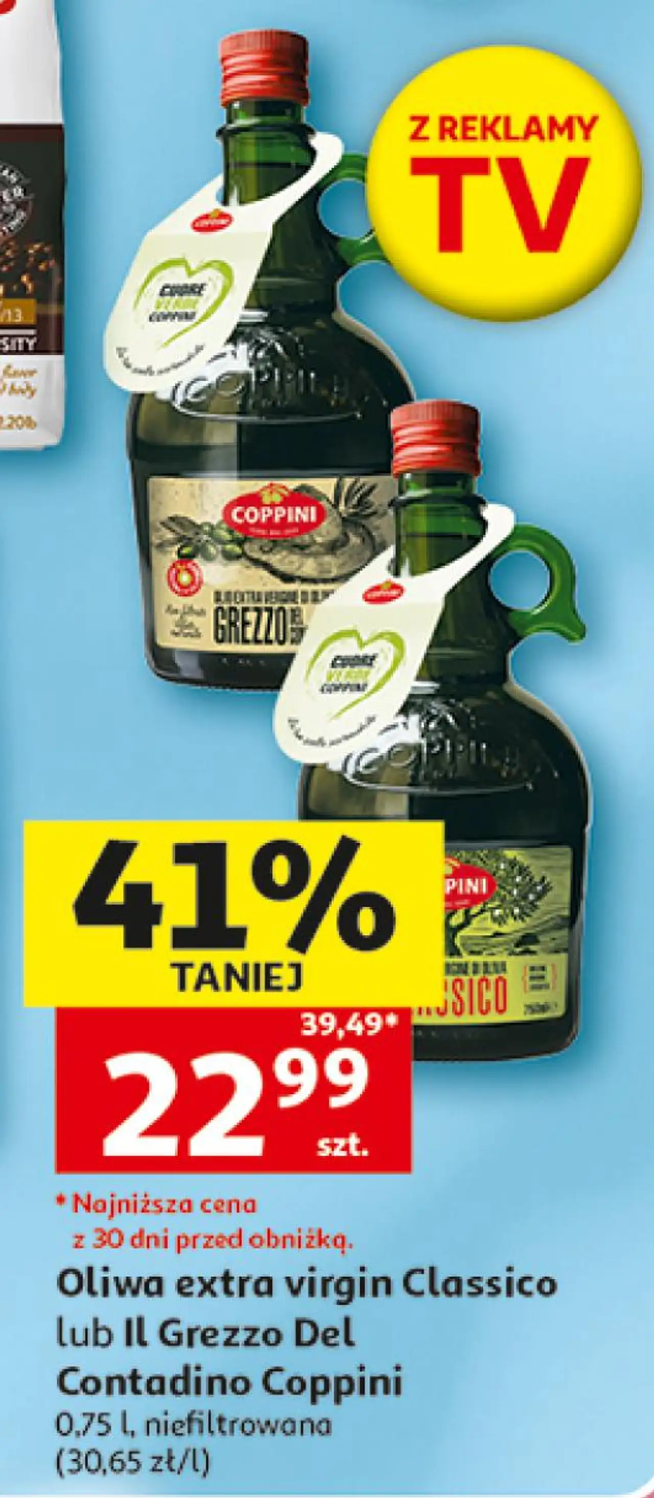 Oliwa extra virgin Classico lub Il Grezzo Del Contadino Coppini