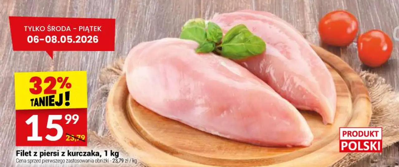 Filet z piersi kurczaka kg