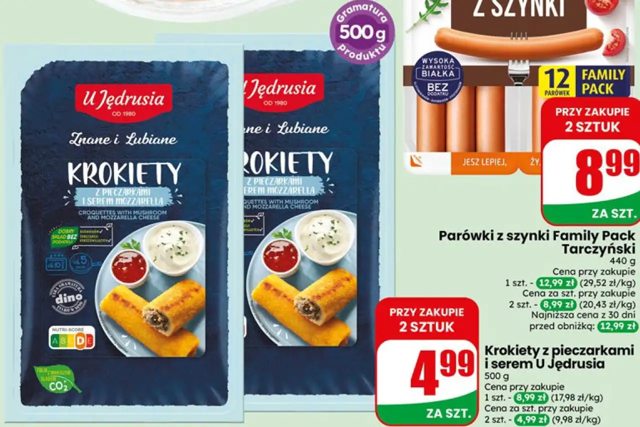 Krokiety z pieczarkami i serem U Jędrusia