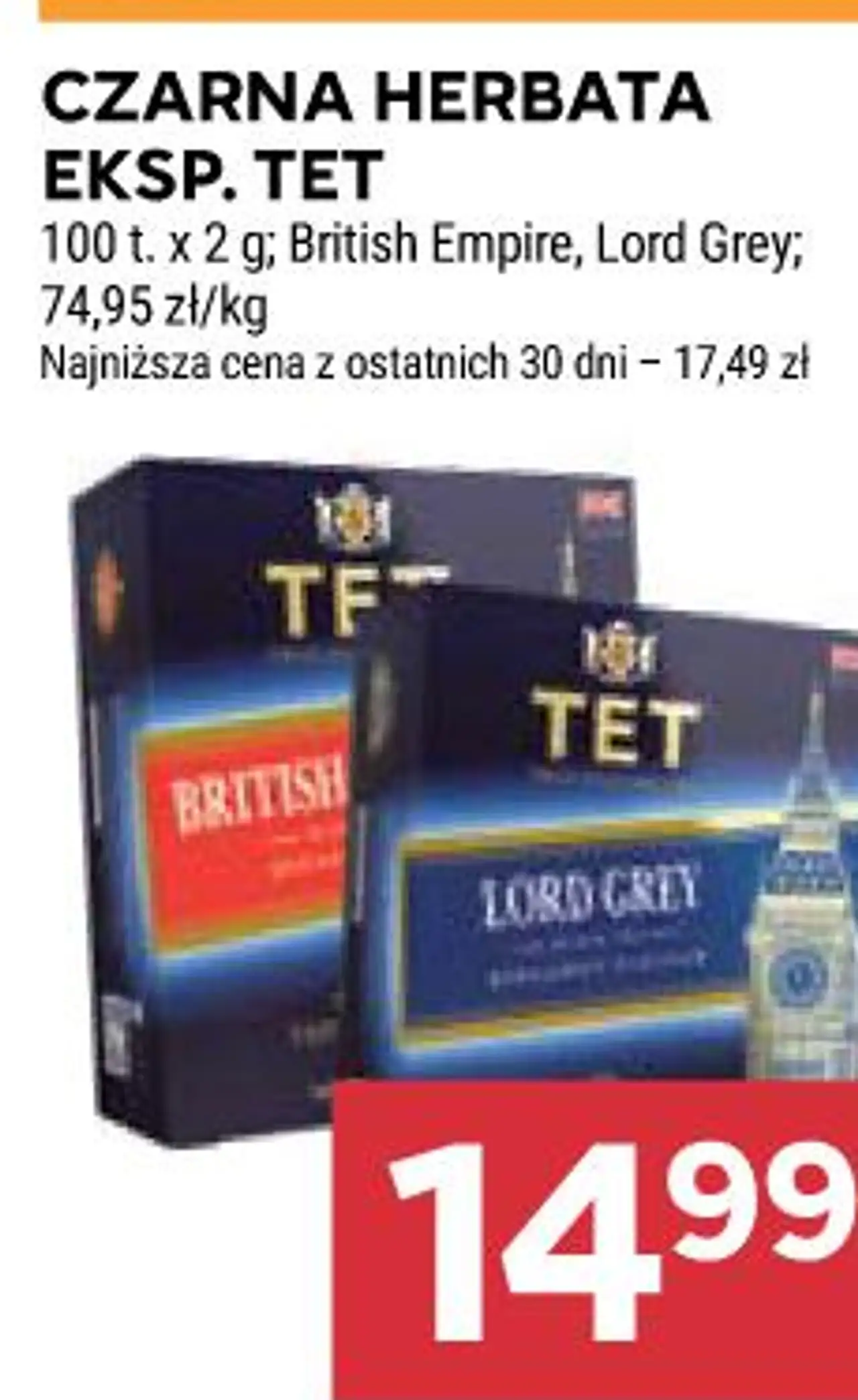 CZARNA HERBATA EKSP. TET