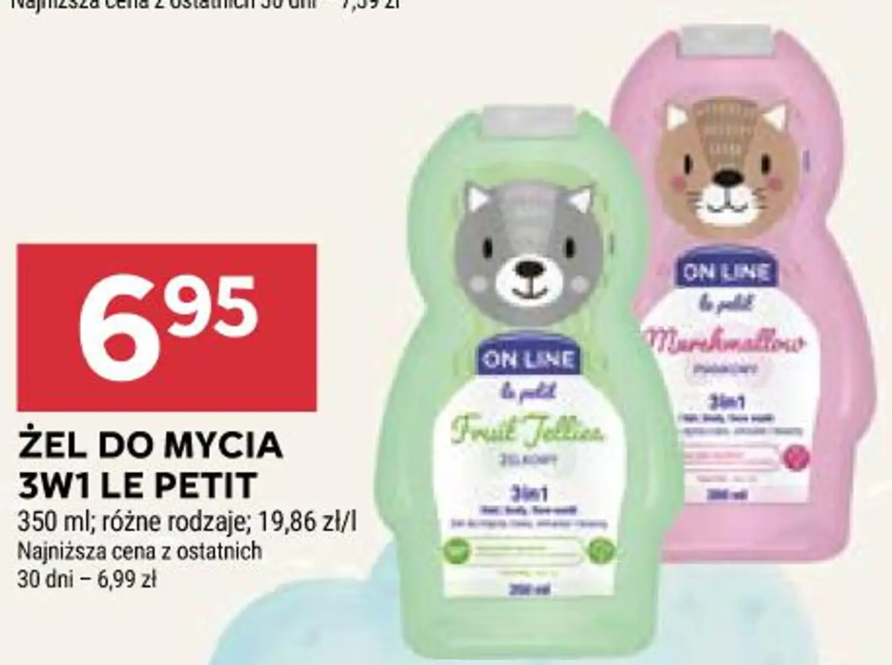ŻEL DO MYCIA 3W1 LE PETIT