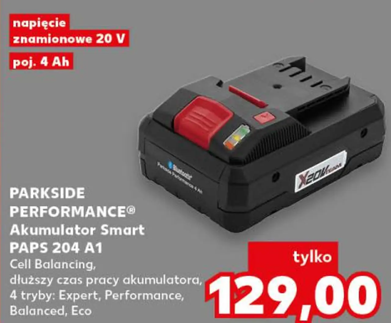 Akumulator Smart PAPS 204 A1 PARKSIDE PERFORMANCE®