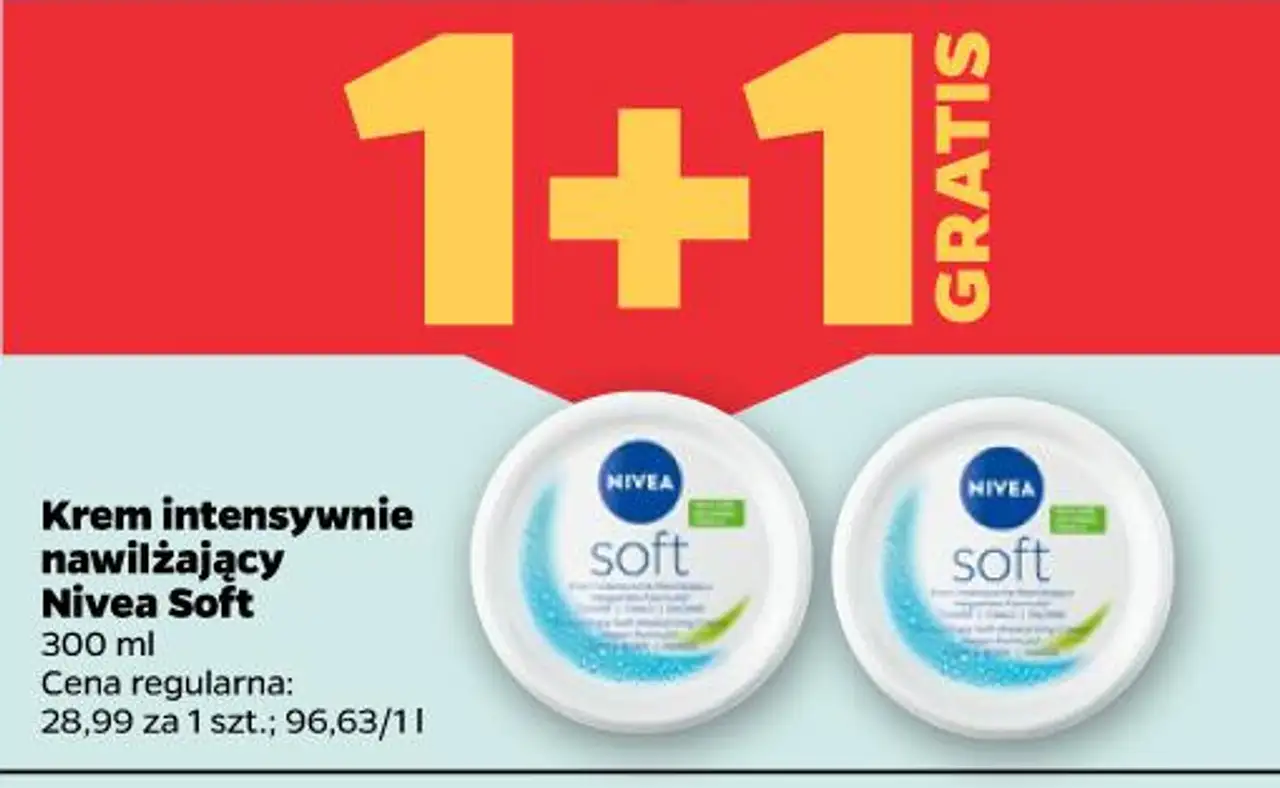Krem intensywnie nawilżający Nivea Soft